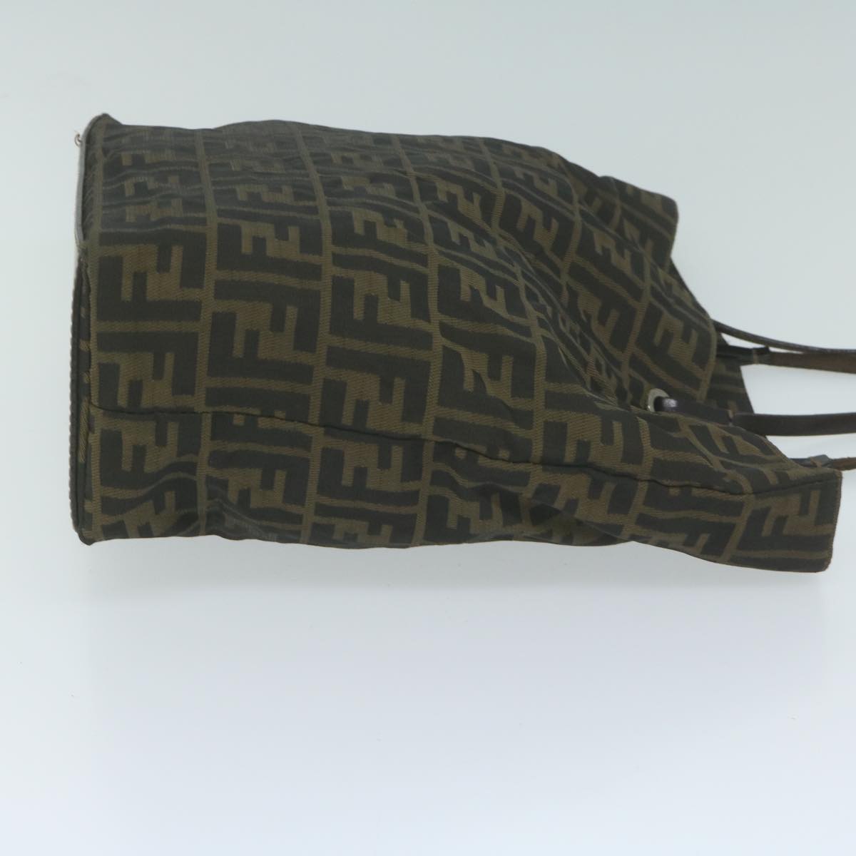 Luxury FendiZucca Canvas Tote Bag Black Brownep3003