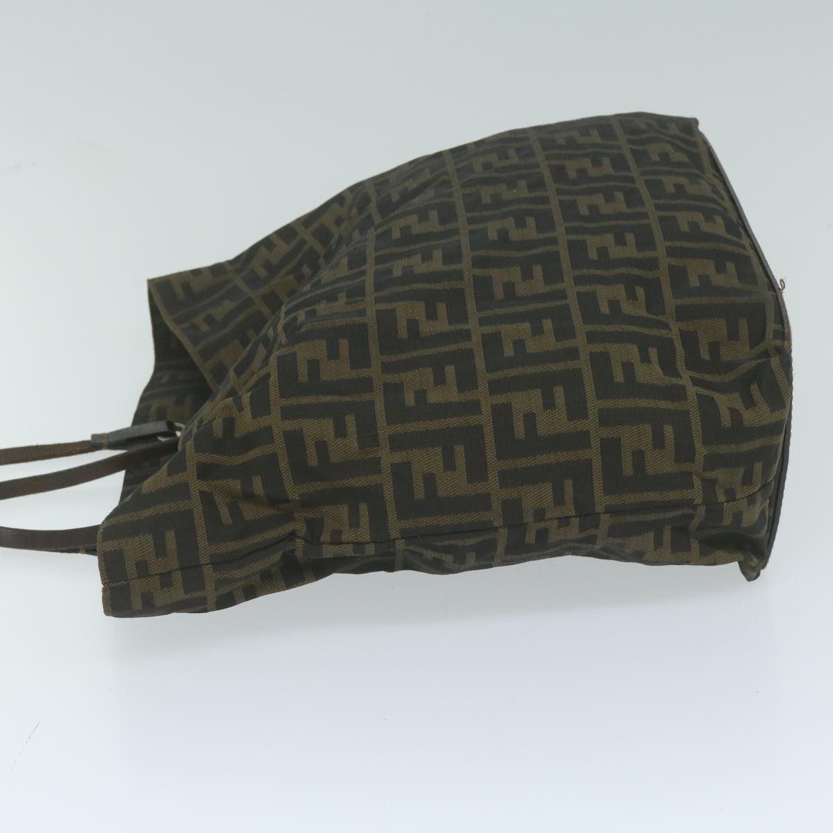 Luxury FendiZucca Canvas Tote Bag Black Brownep3003