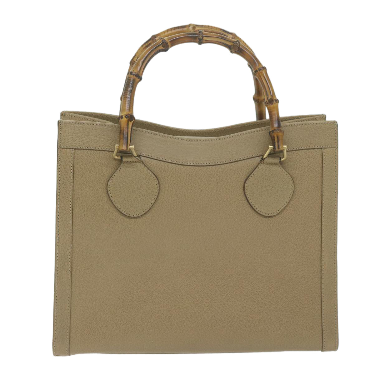 GUCCI Bamboo Hand Bag Leather Beige 002 1186 0260  ep3014