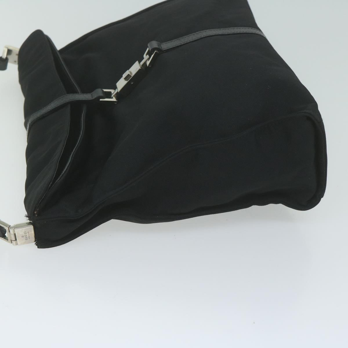 GUCCI Jackie Shoulder Bag Canvas Black 001 3355  ep3051