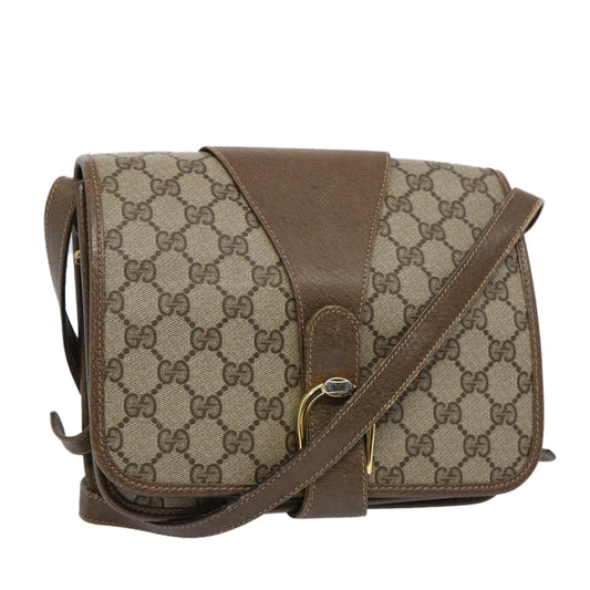 GUCCI GG Supreme Shoulder Bag PVC Leather Beige 93 02 023  ep3077