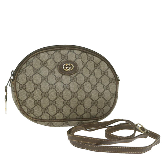 GUCCI GG Supreme Shoulder Bag PVC Beige 007 104  ep3079