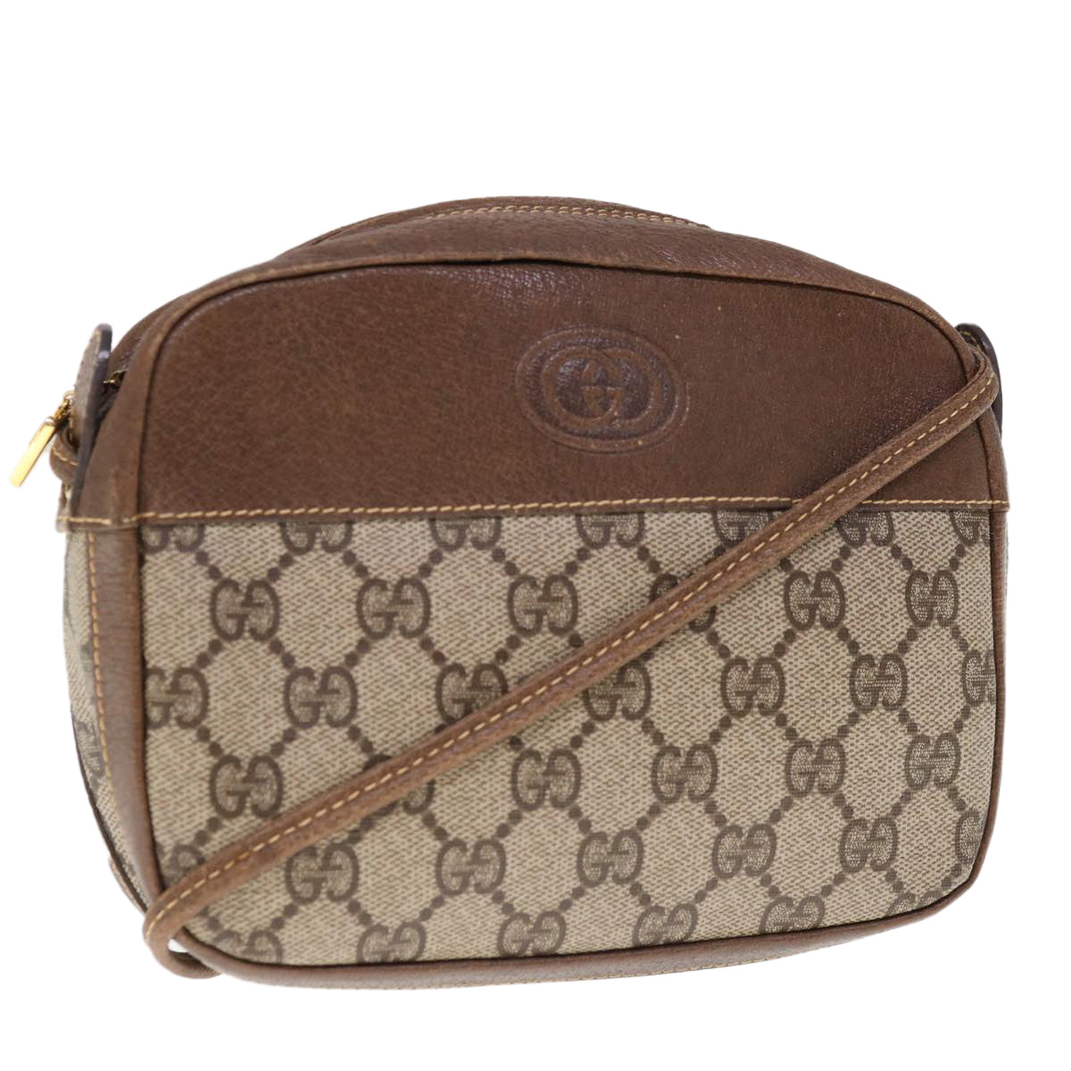 GUCCI GG Supreme Shoulder Bag PVC Beige 007 261  ep3091