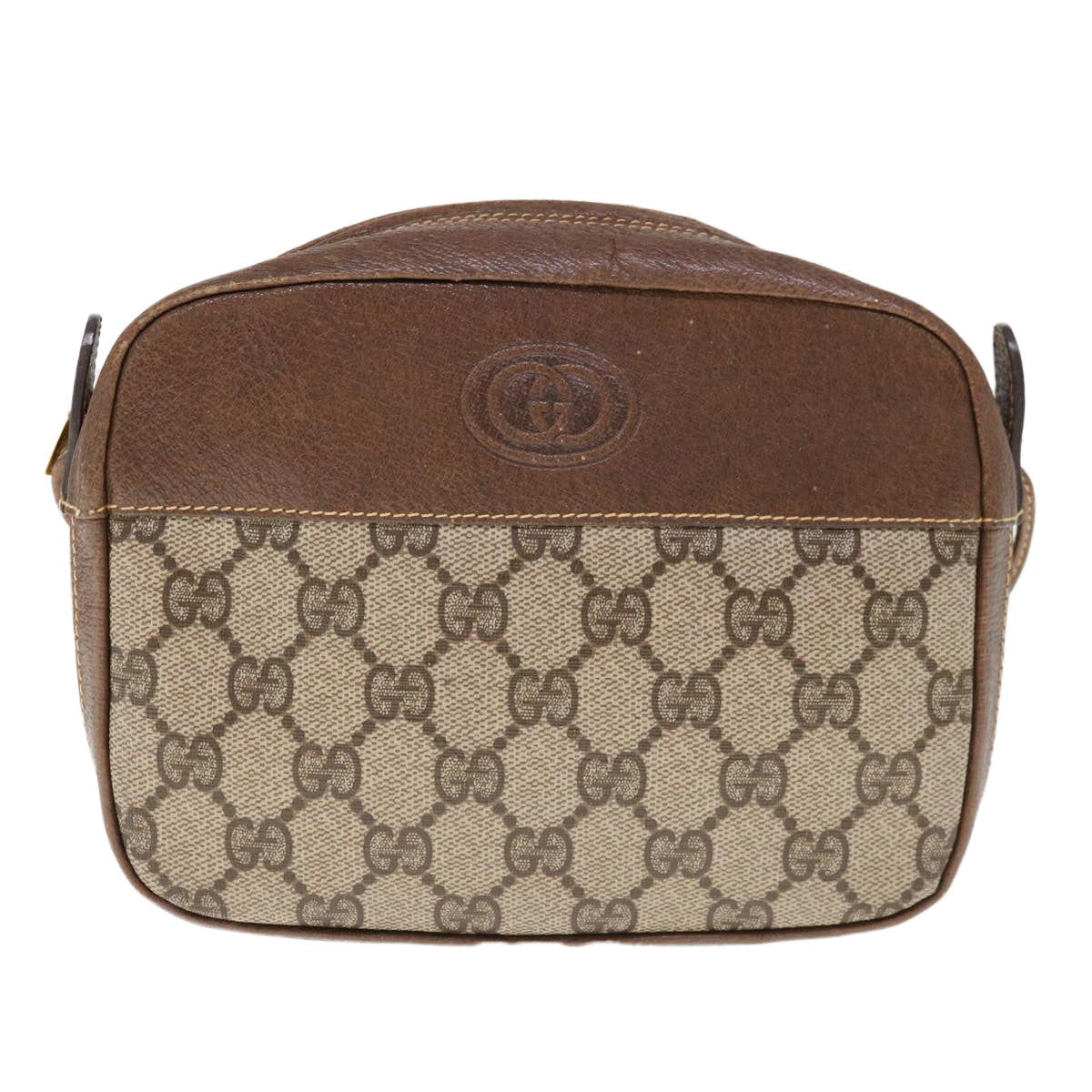 GUCCI GG Supreme Shoulder Bag PVC Beige 007 261  ep3091