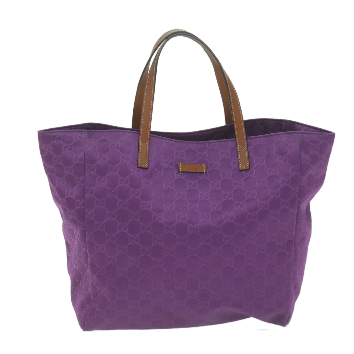 GUCCI GG Canvas Tote Bag Purple 282439  ep3107