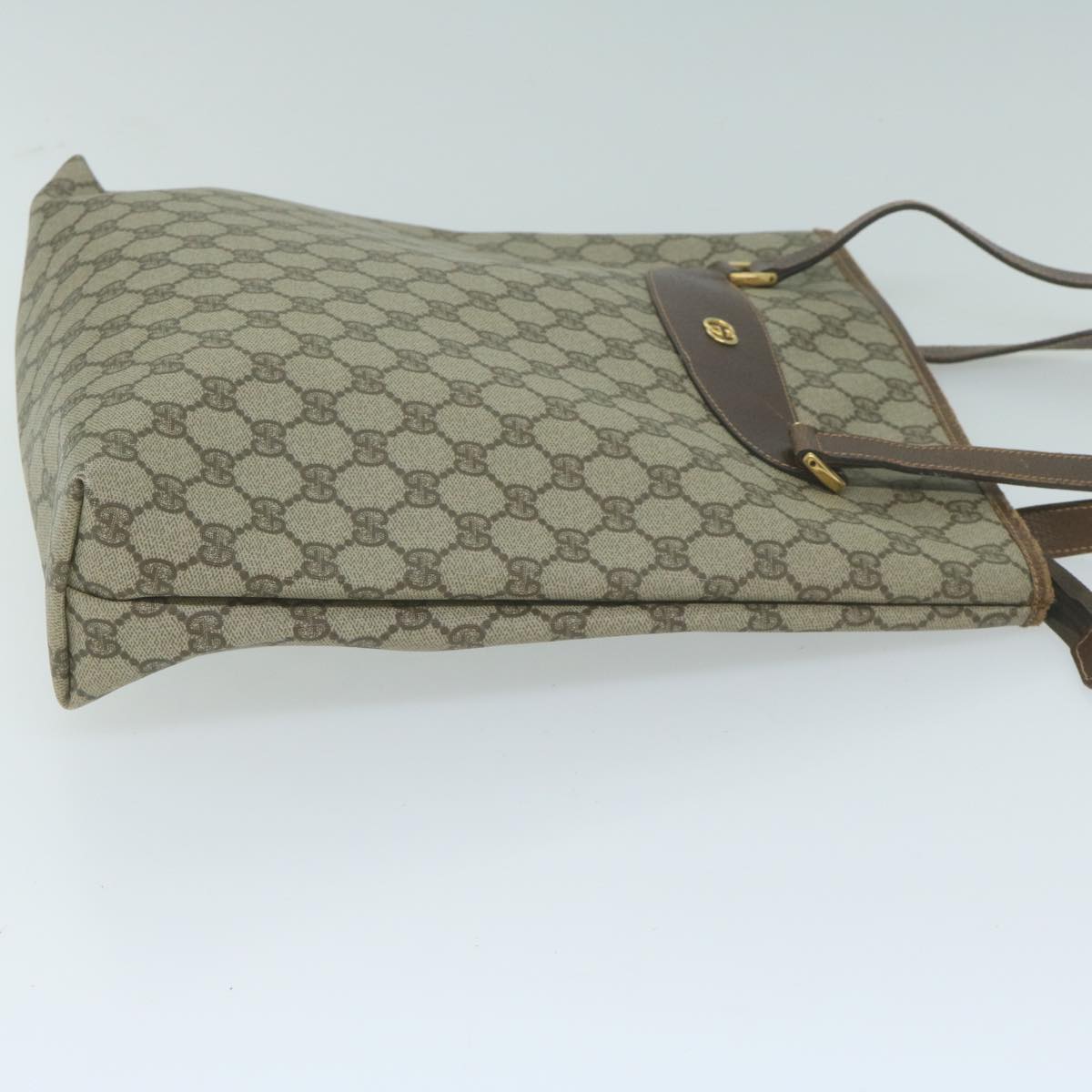 GUCCI GG Supreme Tote Bag PVC Beige 002 270 6130  ep3116