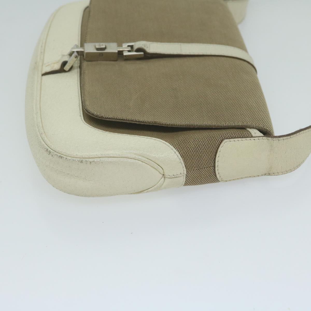 GUCCI Jackie Shoulder Bag Canvas Beige  ep3125