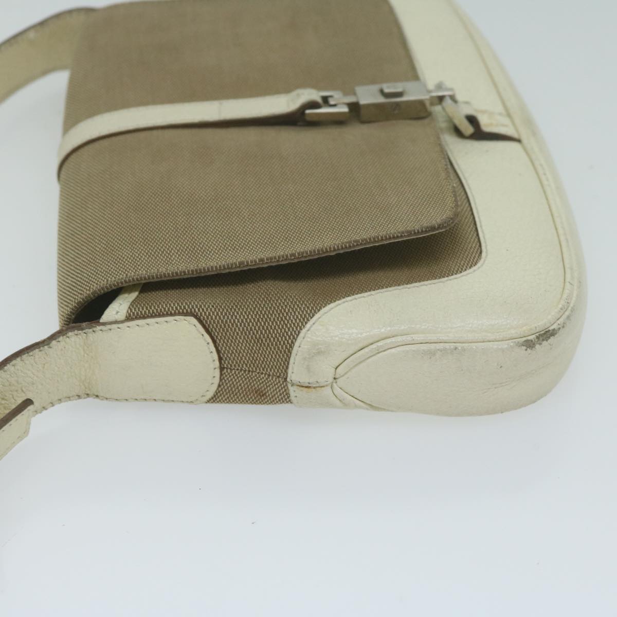 GUCCI Jackie Shoulder Bag Canvas Beige  ep3125