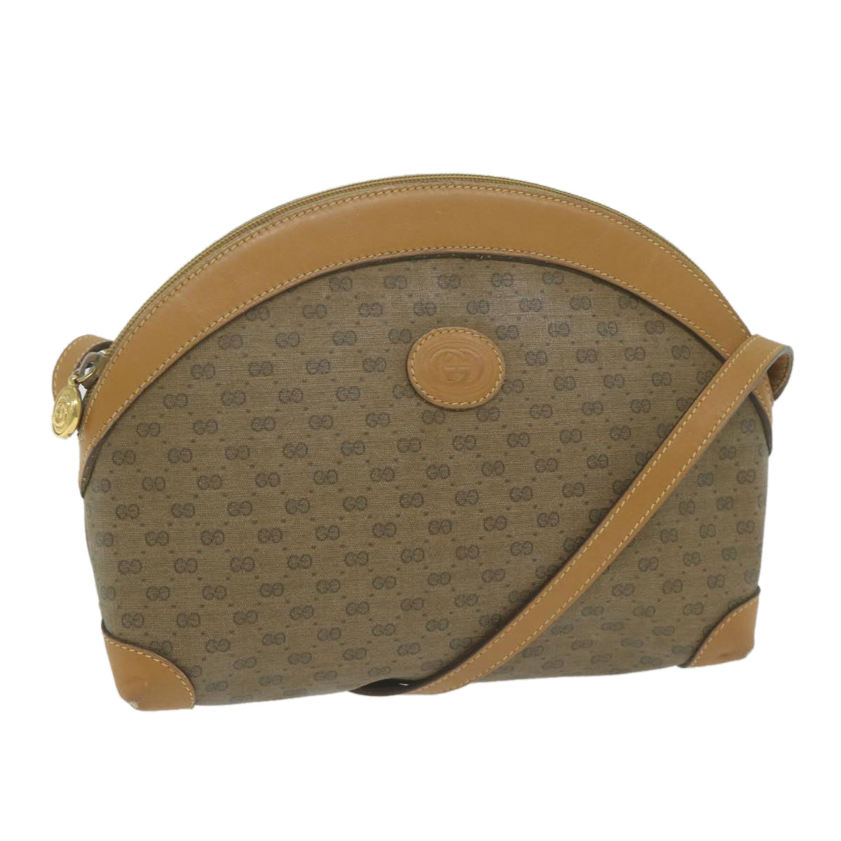 GUCCI Micro GG Supreme Shoulder Bag PVC Beige 007 115 0083  ep3177