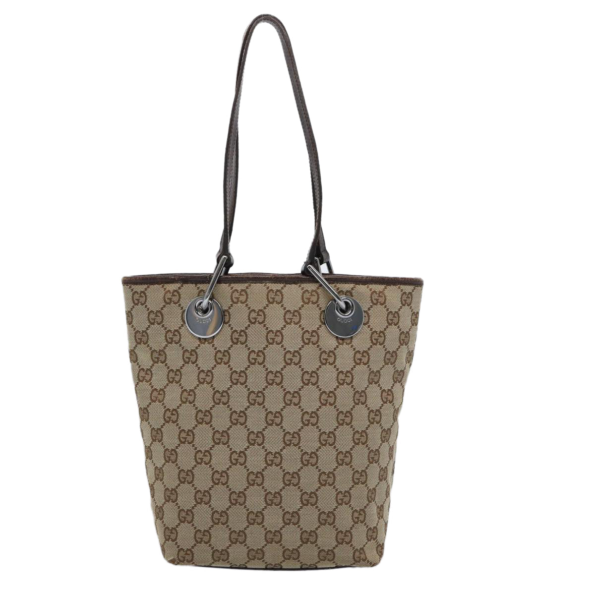 GUCCI GG Canvas Tote Bag Beige 120840  ep3190