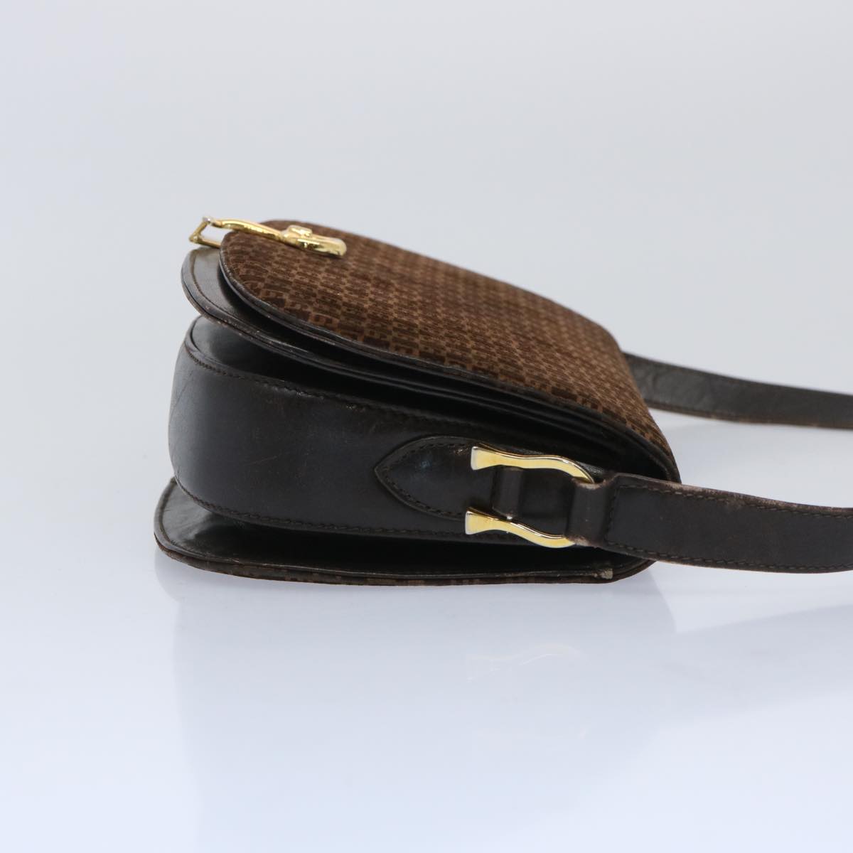 GUCCI Shoulder Bag Suede Brown  ep3231