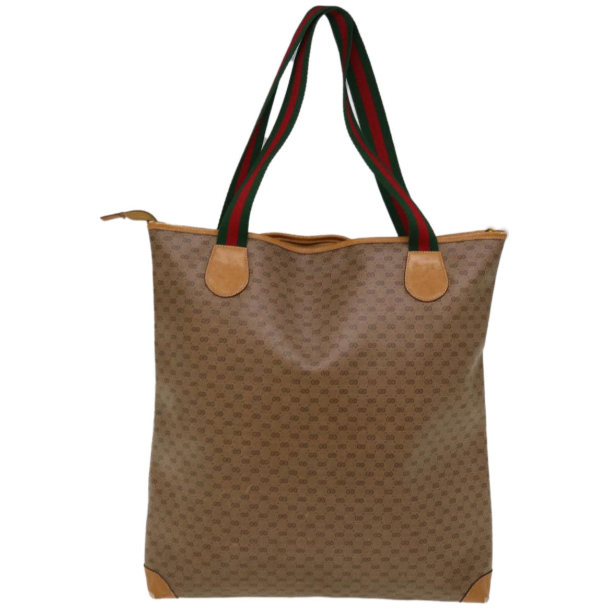 GUCCI Micro GG Supreme Web Sherry Line Tote Bag Beige 002 983 0163  ep3247
