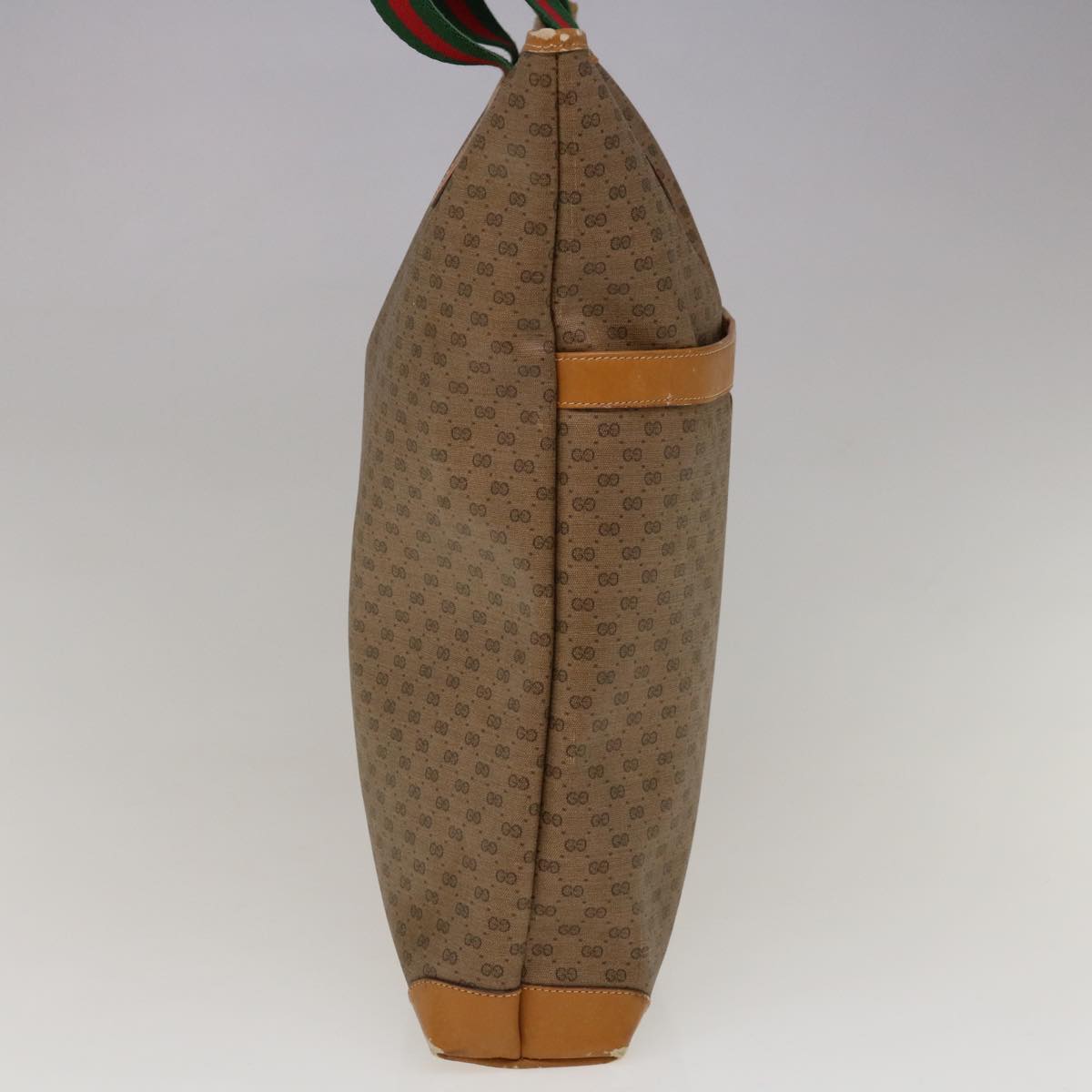GUCCI Micro GG Supreme Web Sherry Line Tote Bag Beige 002 983 0163  ep3247
