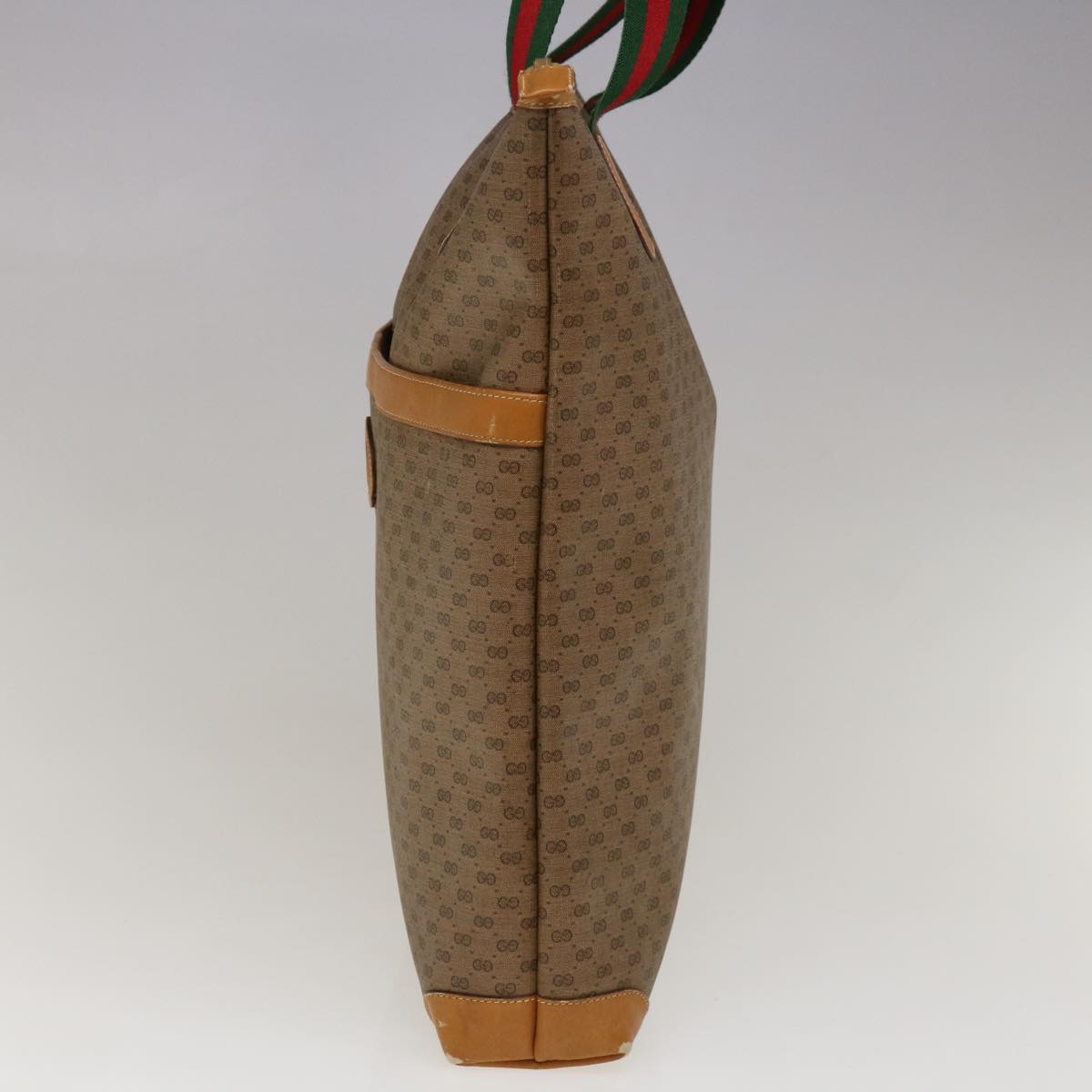 GUCCI Micro GG Supreme Web Sherry Line Tote Bag Beige 002 983 0163  ep3247