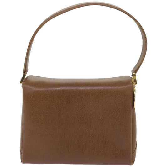 GUCCI Hand Bag Leather Brown  ep3291