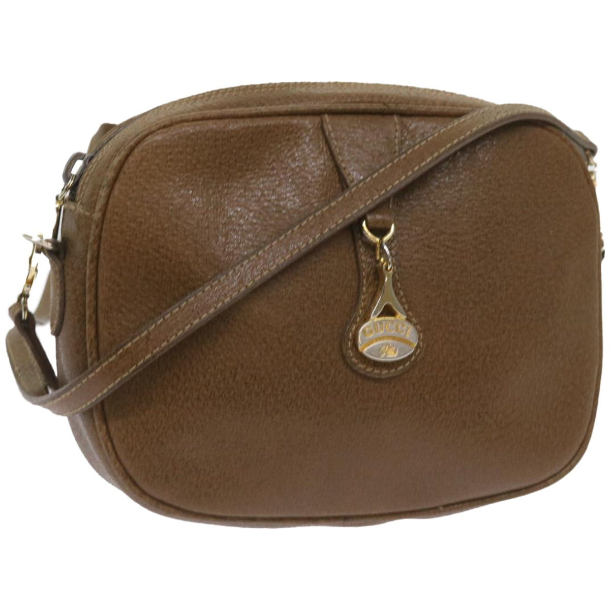 GUCCI Shoulder Bag Leather Brown  ep3304