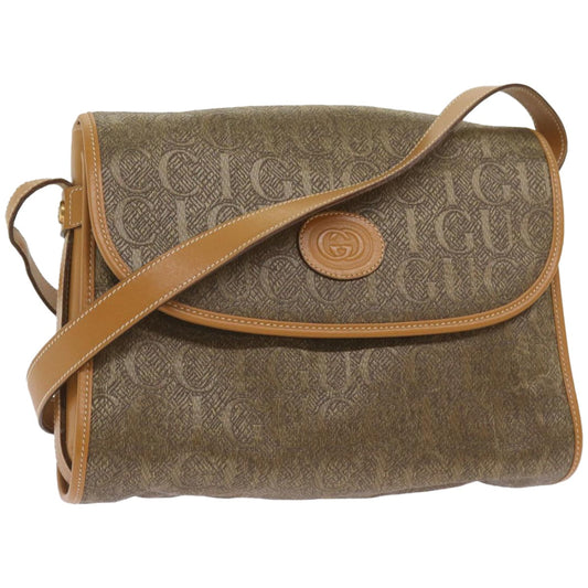 GUCCI Shoulder Bag Canvas Brown 001 14 0712  ep3312