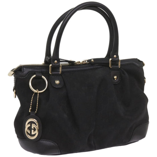 GUCCI GG Canvas Hand Bag Black 247902  ep3437