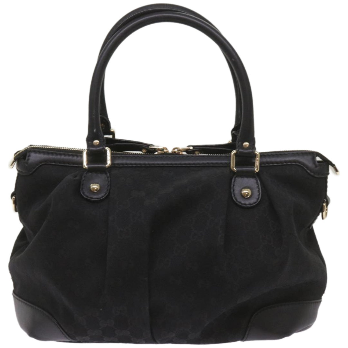 GUCCI GG Canvas Hand Bag Black 247902  ep3437