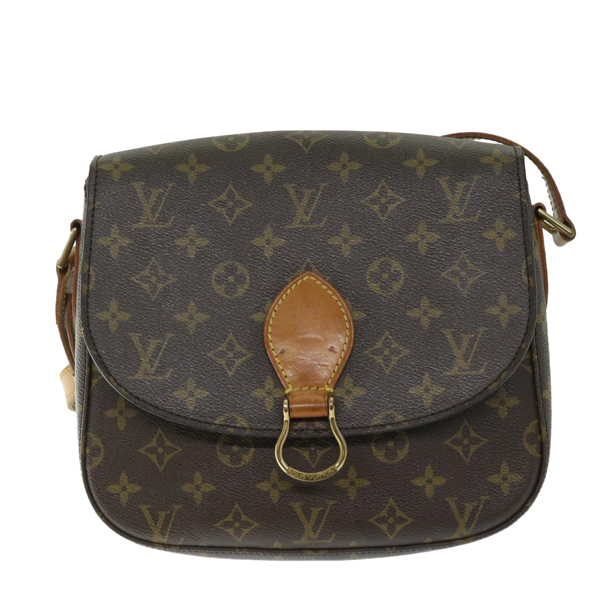 LOUIS VUITTON Monogram Saint Cloud GM Shoulder Bag M51242 LV ep3455