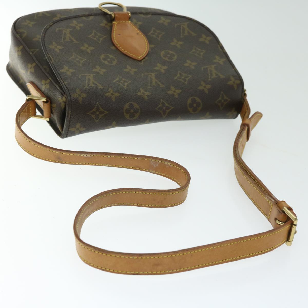 LOUIS VUITTON Monogram Saint Cloud GM Shoulder Bag M51242 LV ep3455