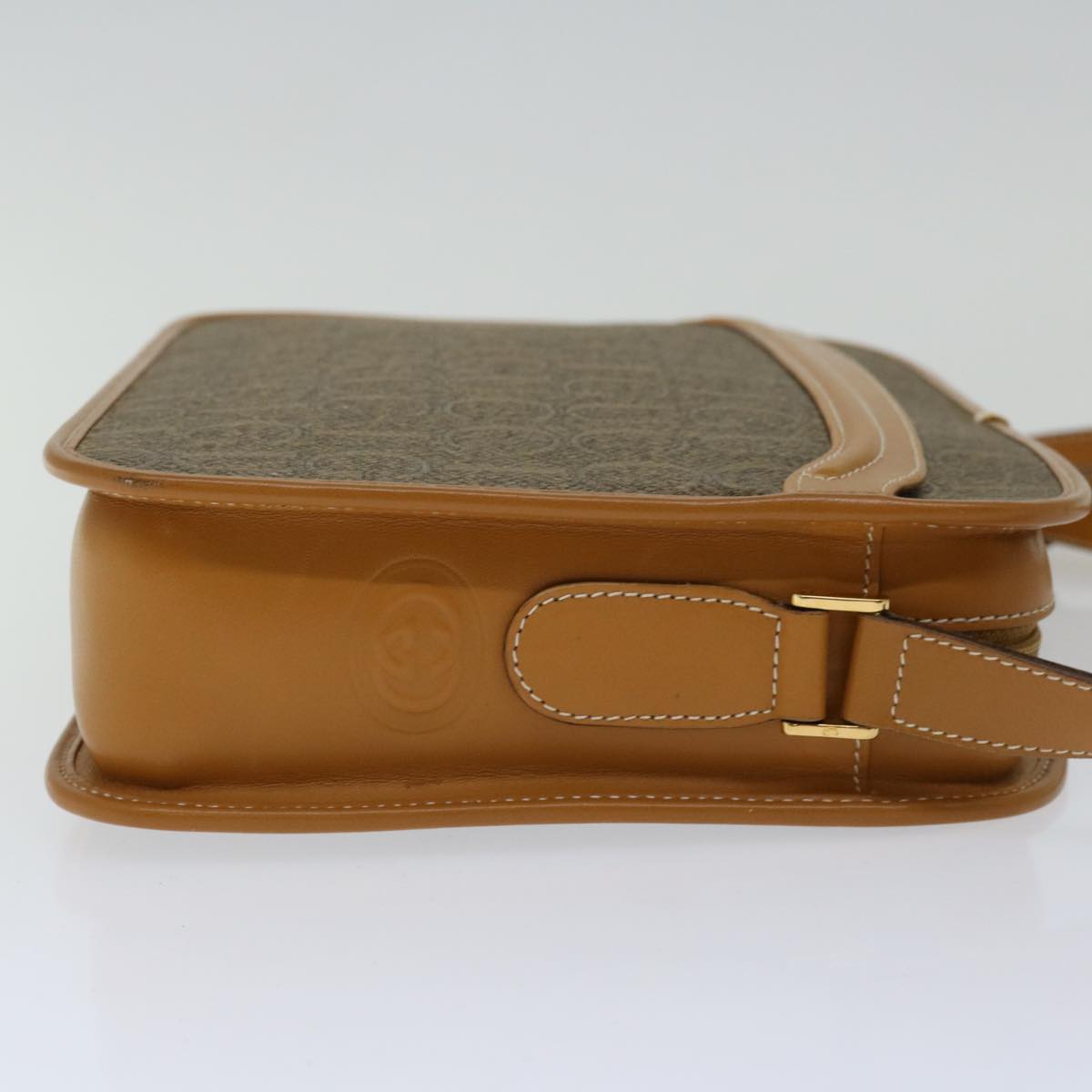 GUCCI Shoulder Bag Canvas Leather Brown 001 256 1308  ep3474
