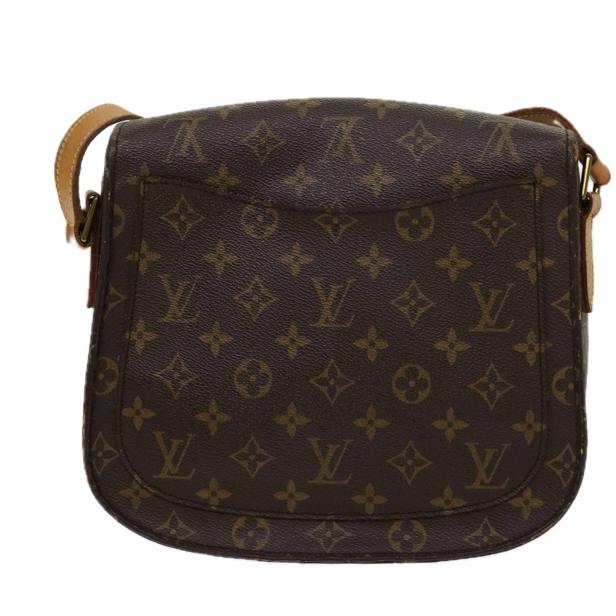 LOUIS VUITTON Monogram Saint Cloud GM Shoulder Bag M51242 LV ep3729