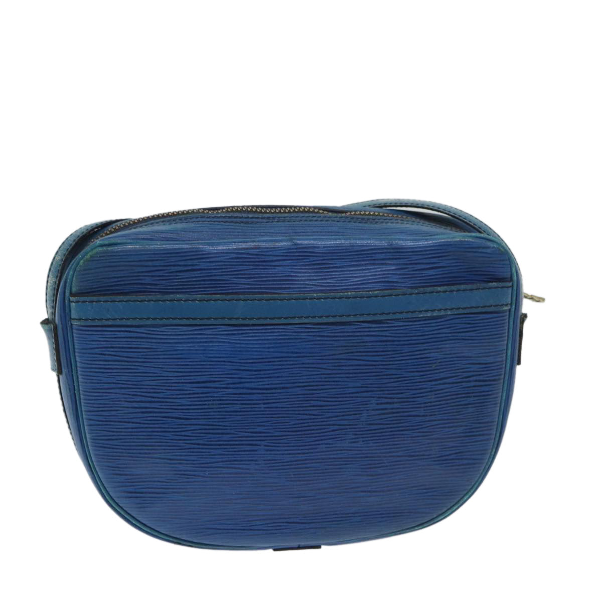 LOUIS VUITTON Epi June Feuille Shoulder Bag Blue M52155 LV ep3733