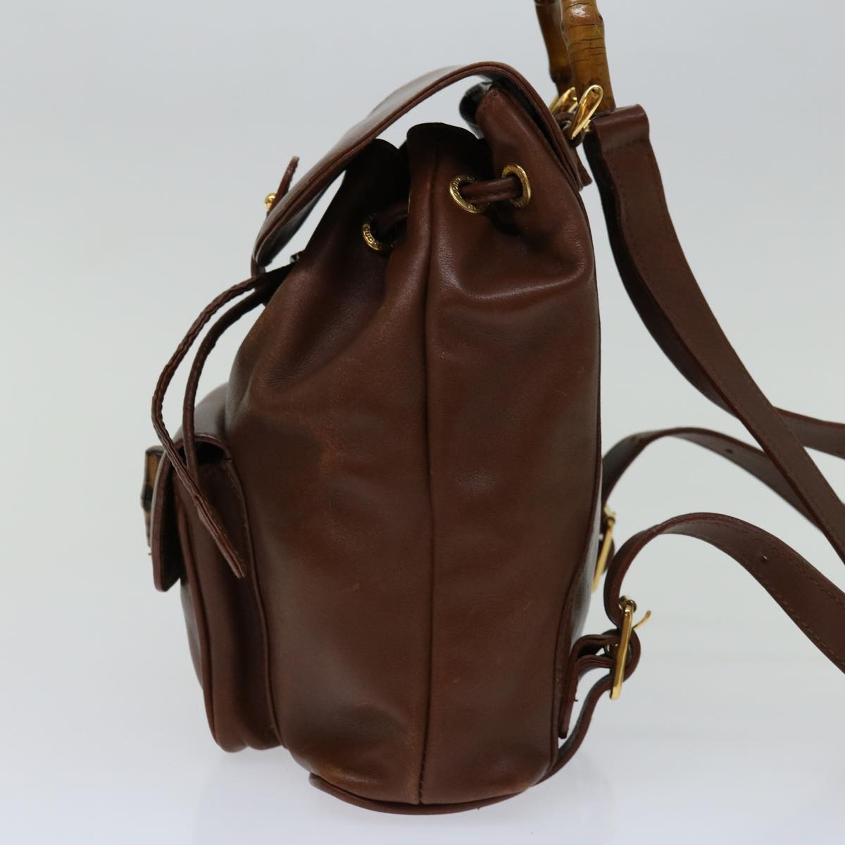 Luxury Gucci Trending 2025 Bamboo Backpack Leather Brown 003 1705 0030  ep3758