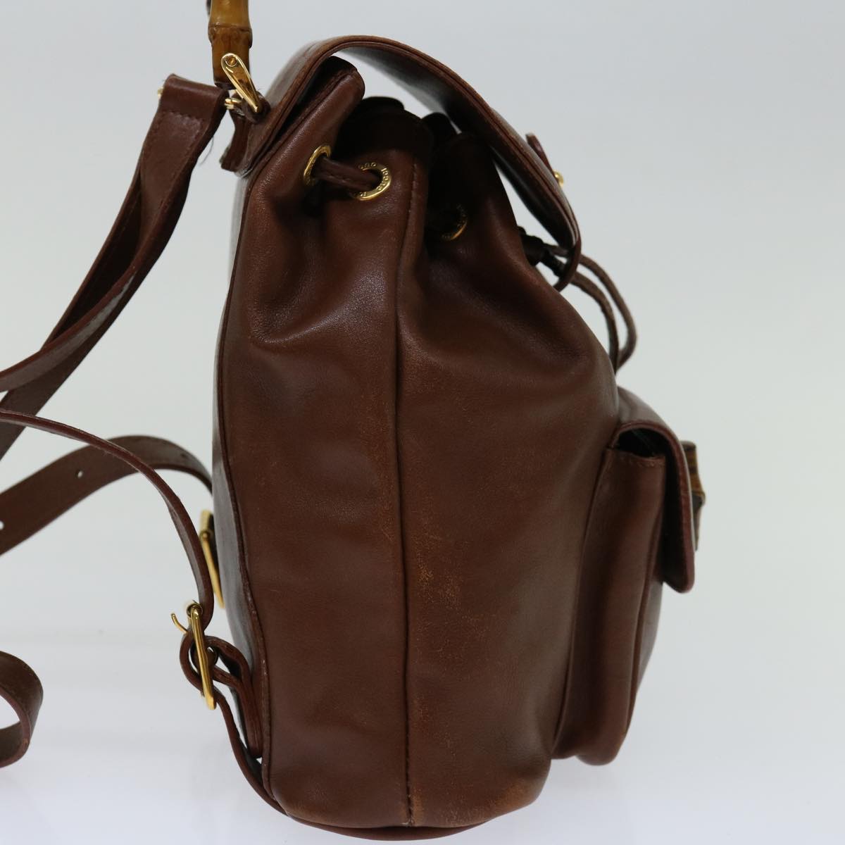Luxury Gucci Trending 2025 Bamboo Backpack Leather Brown 003 1705 0030  ep3758