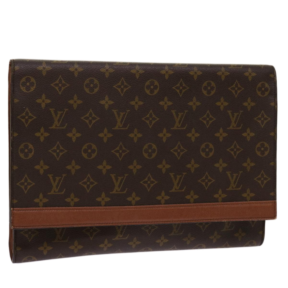 LOUIS VUITTON Monogram Porte Envelope Clutch Bag M51801 LV ep3773