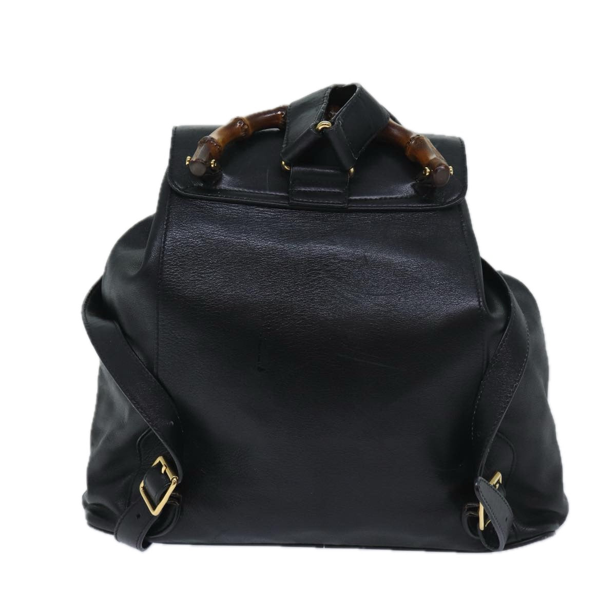 Luxury Gucci Trending 2025 Bamboo Backpack Leather Black 003 2058 0016  ep3777