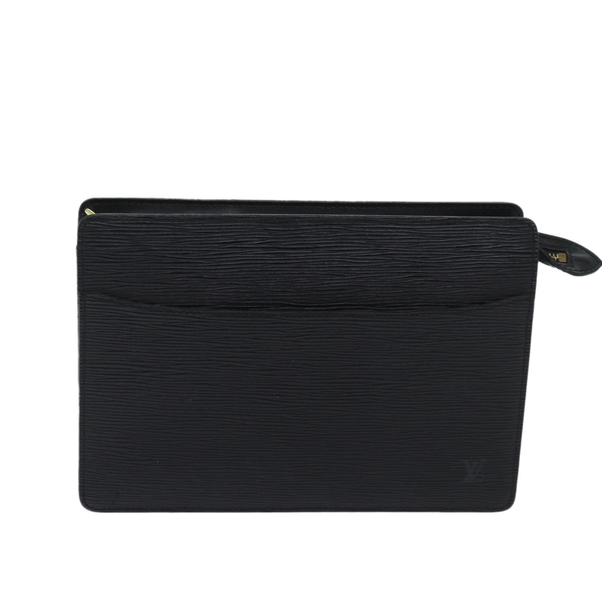 LOUIS VUITTON Epi Pochette Homme Clutch Bag Black M52522 LV ep3793