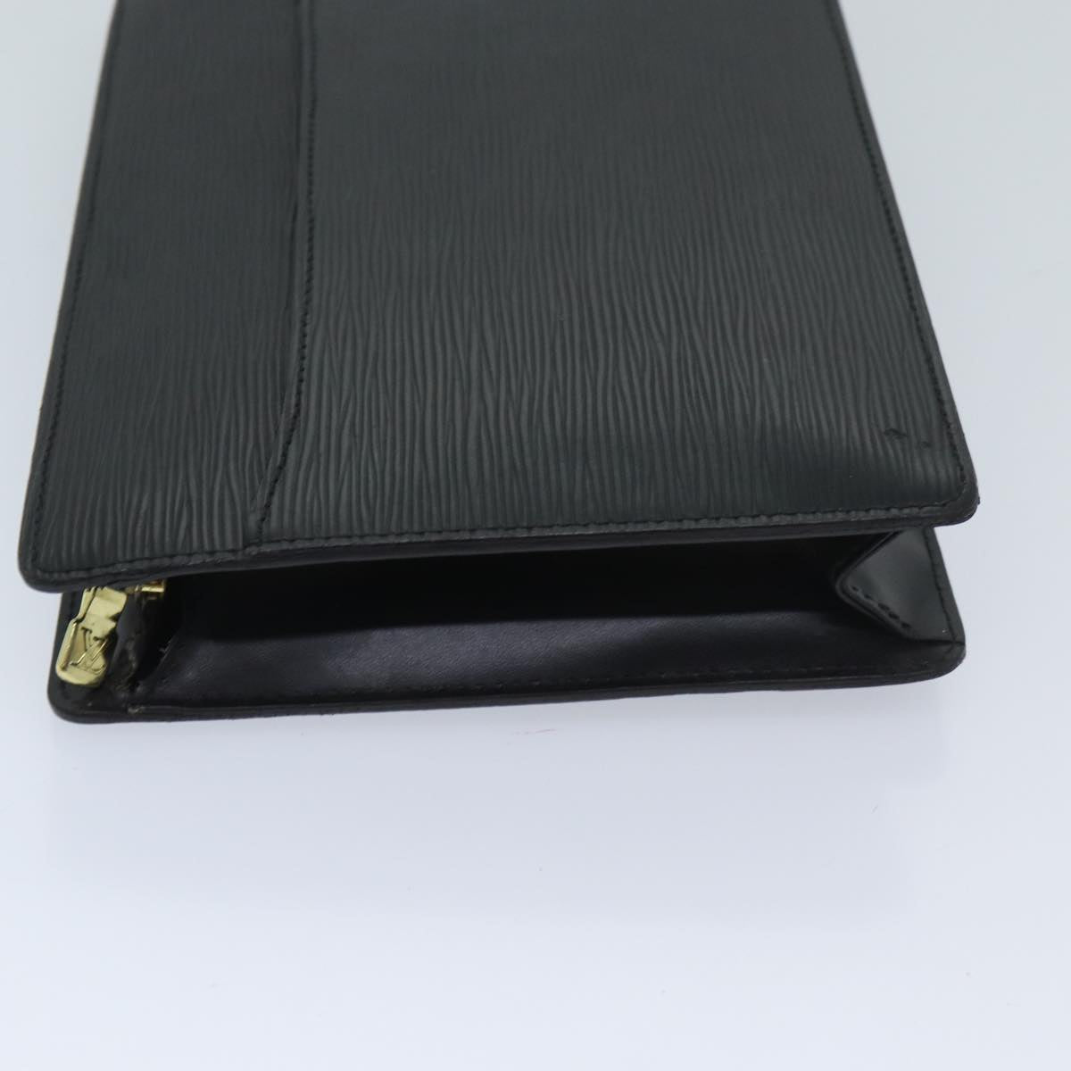 LOUIS VUITTON Epi Pochette Homme Clutch Bag Black M52522 LV ep3793