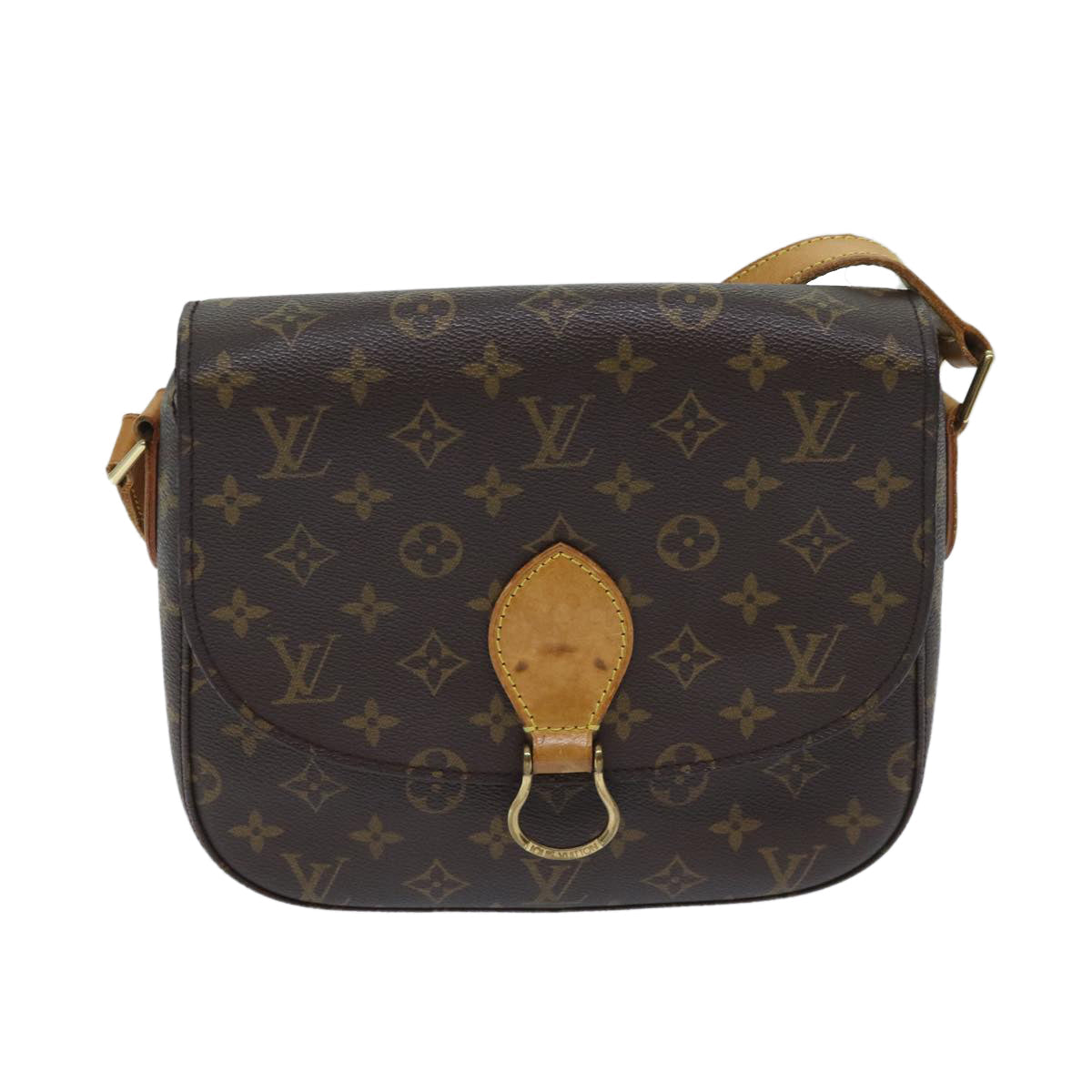 LOUIS VUITTON Monogram Saint Cloud GM Shoulder Bag M51242 LV ep3794