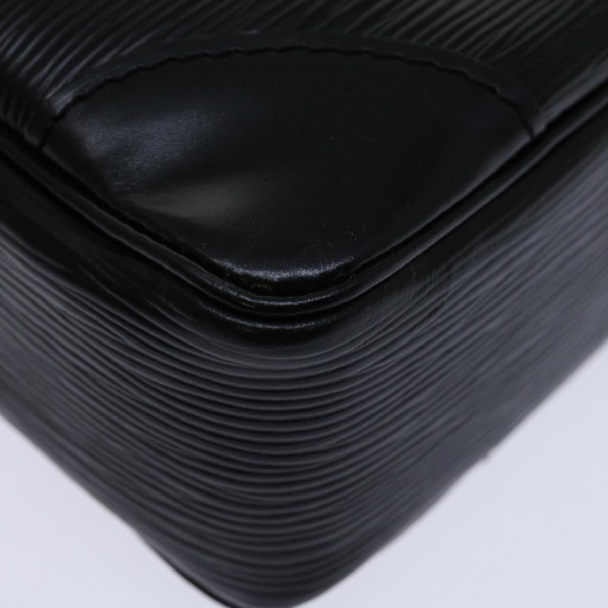 LOUIS VUITTON Epi Porte Documents Voyage Business Bag Black M54472 ep3819