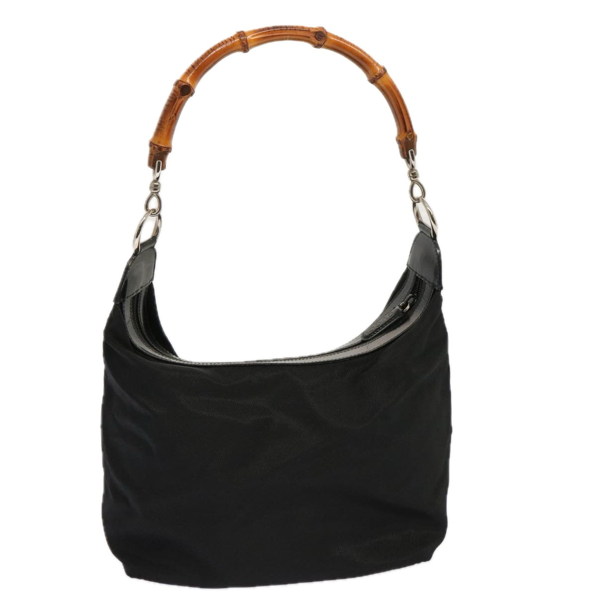 Luxury Gucci Trending 2025 Bamboo Shoulder Bag Nylon Black 000 2855 0531 5  ep3844