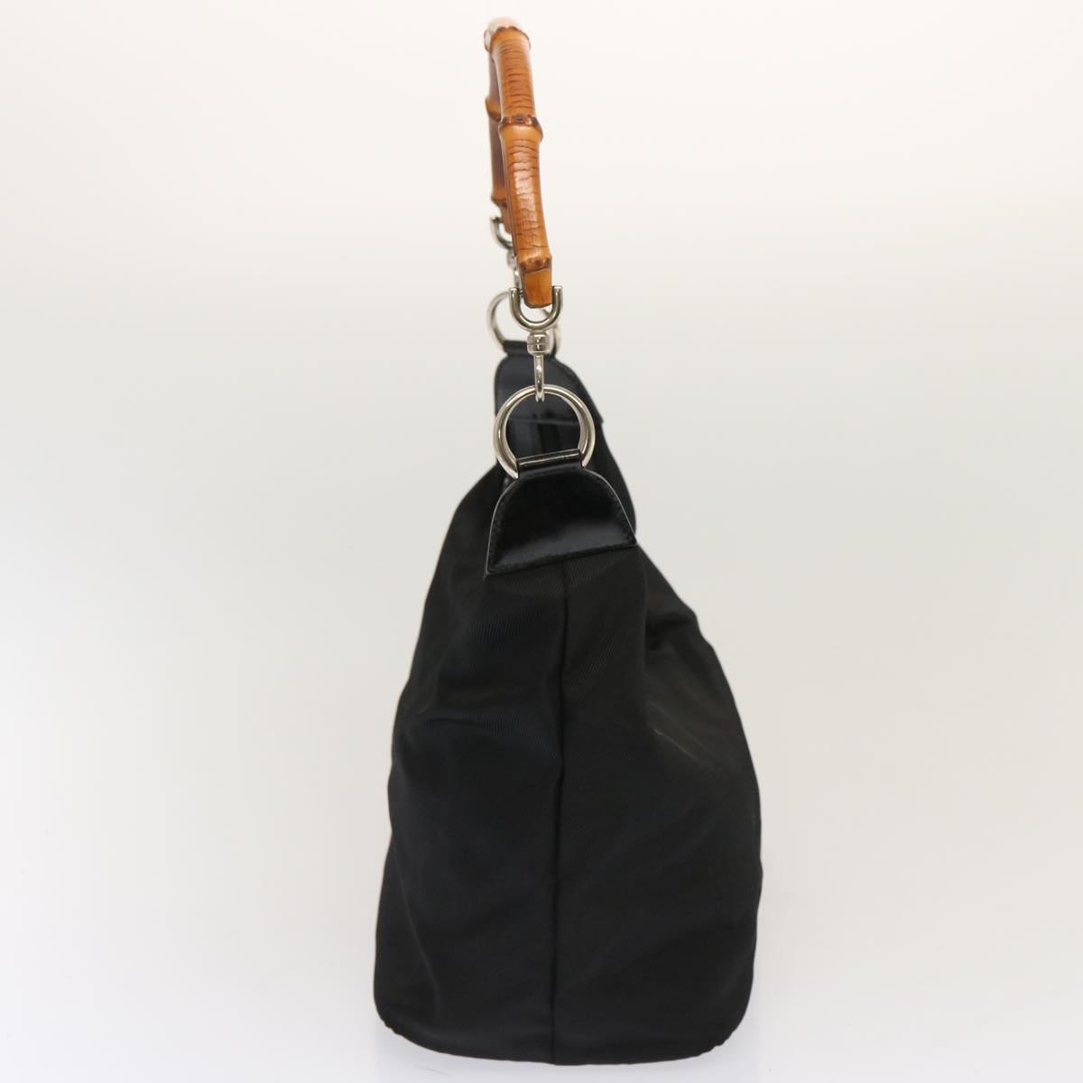 Luxury Gucci Trending 2025 Bamboo Shoulder Bag Nylon Black 000 2855 0531 5  ep3844