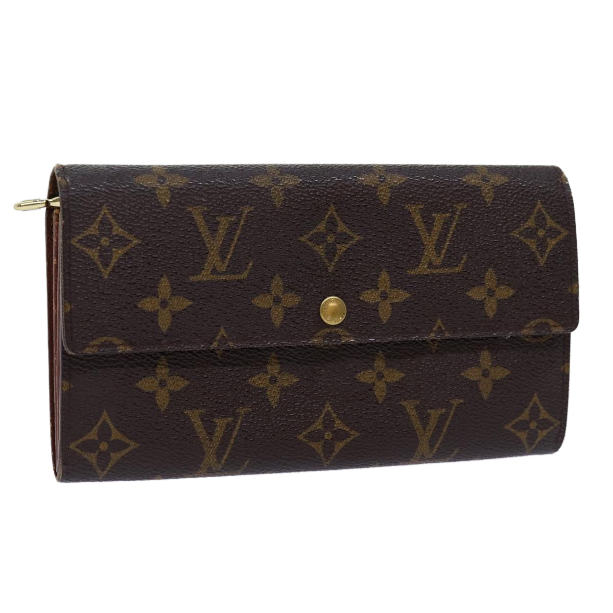 LOUIS VUITTON Monogram Pochette Porte Monnaie Credit Wallet M61725 ep3878