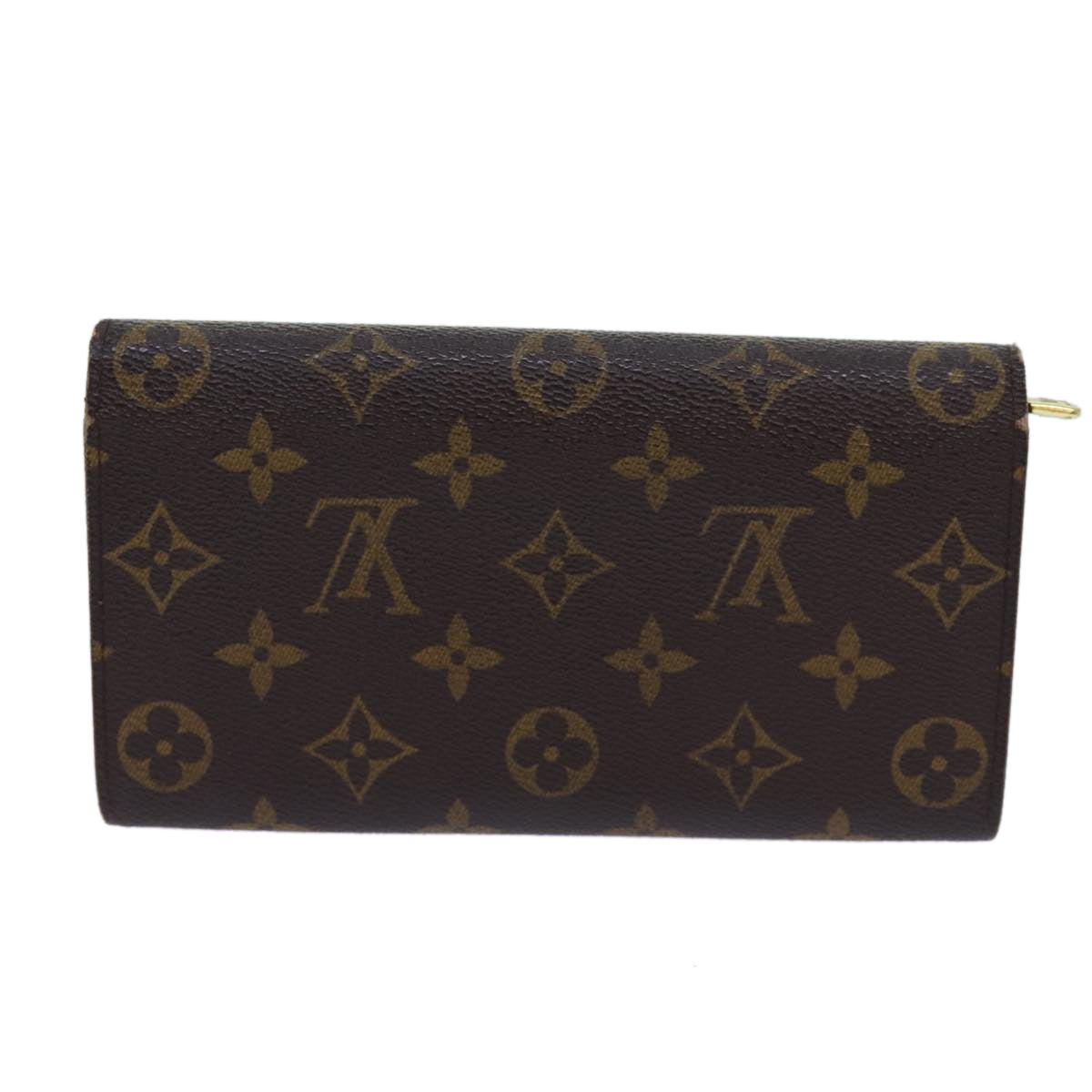 LOUIS VUITTON Monogram Pochette Porte Monnaie Credit Wallet M61725 ep3878