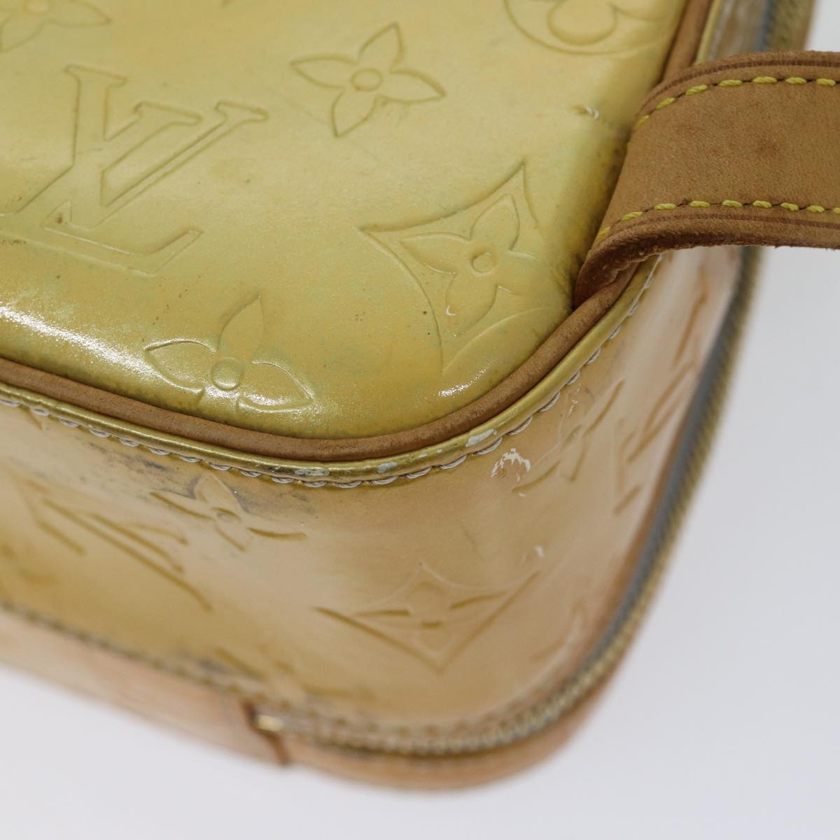 LOUIS VUITTON Monogram Vernis Marley Backpack Gris M91038 LV ep3914