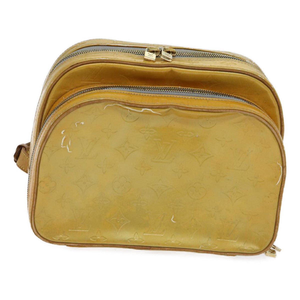 LOUIS VUITTON Monogram Vernis Marley Backpack Gris M91038 LV ep3914