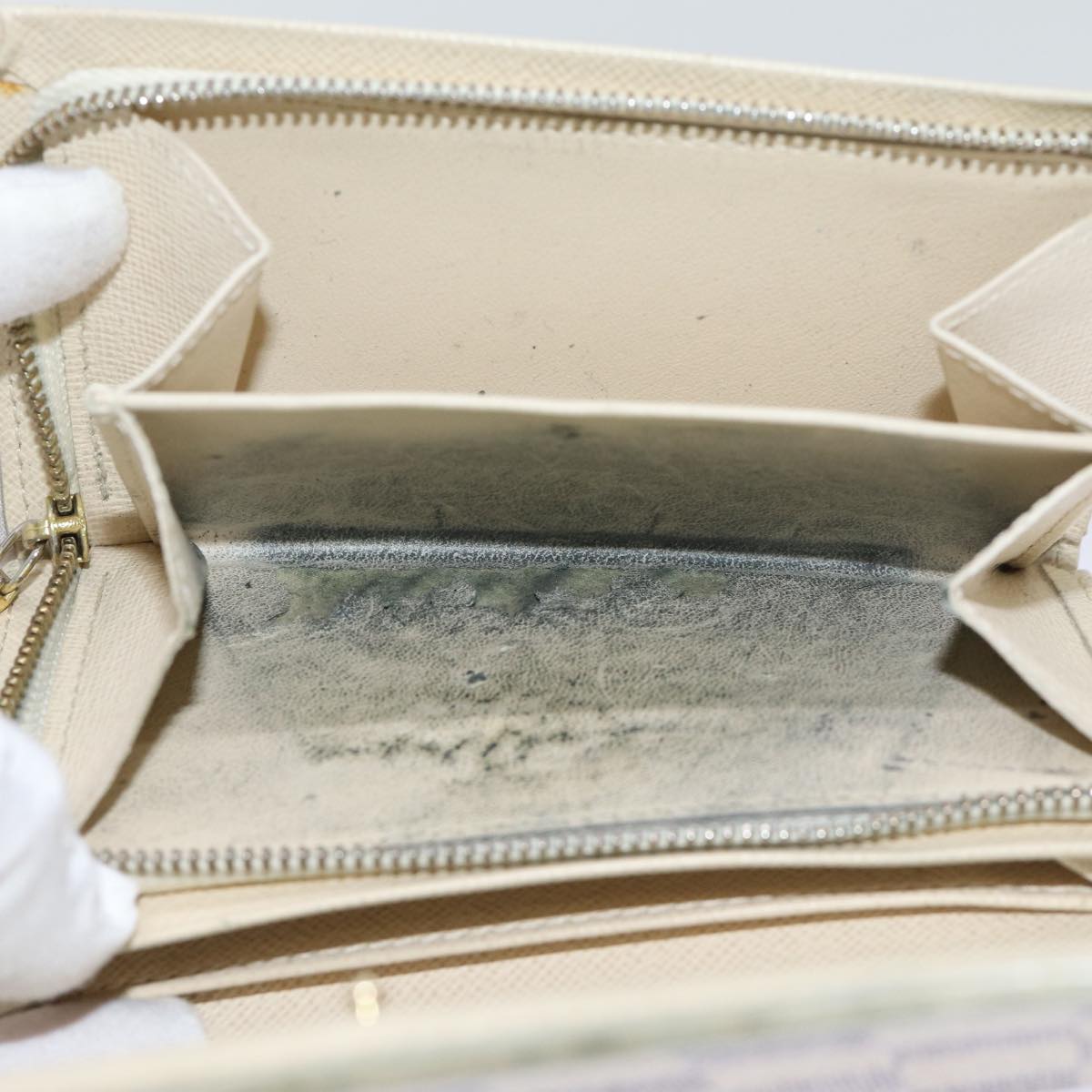 LOUIS VUITTON Damier Azur Portefeuille Tresol Wallet N61744 LV ep3925