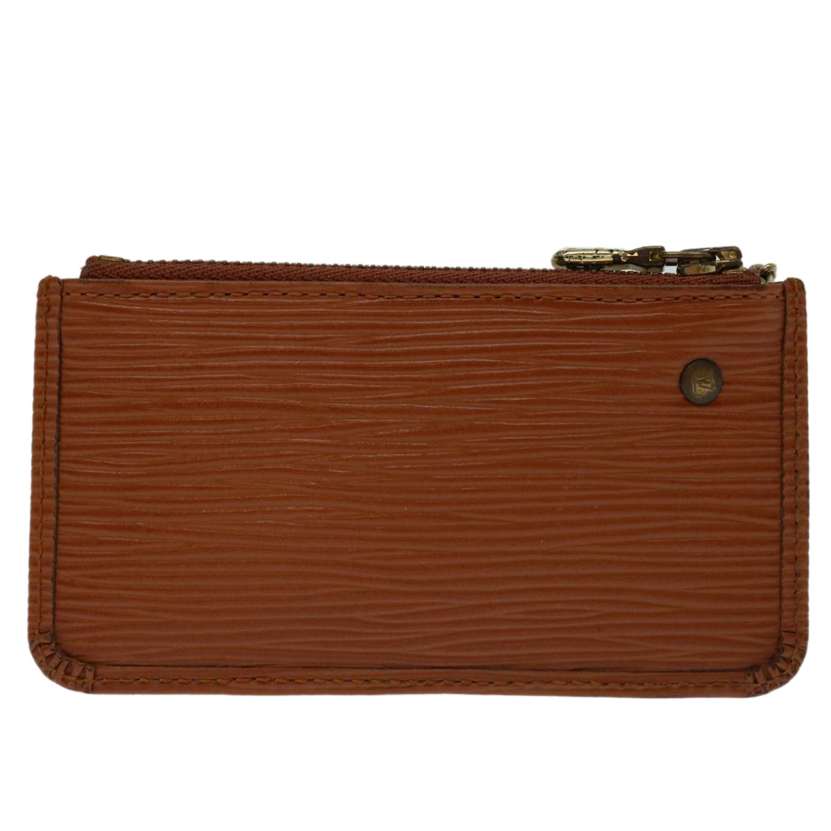 LOUIS VUITTON Epi Pochette Cles Coin Purse Brown M63803 LV ep3927