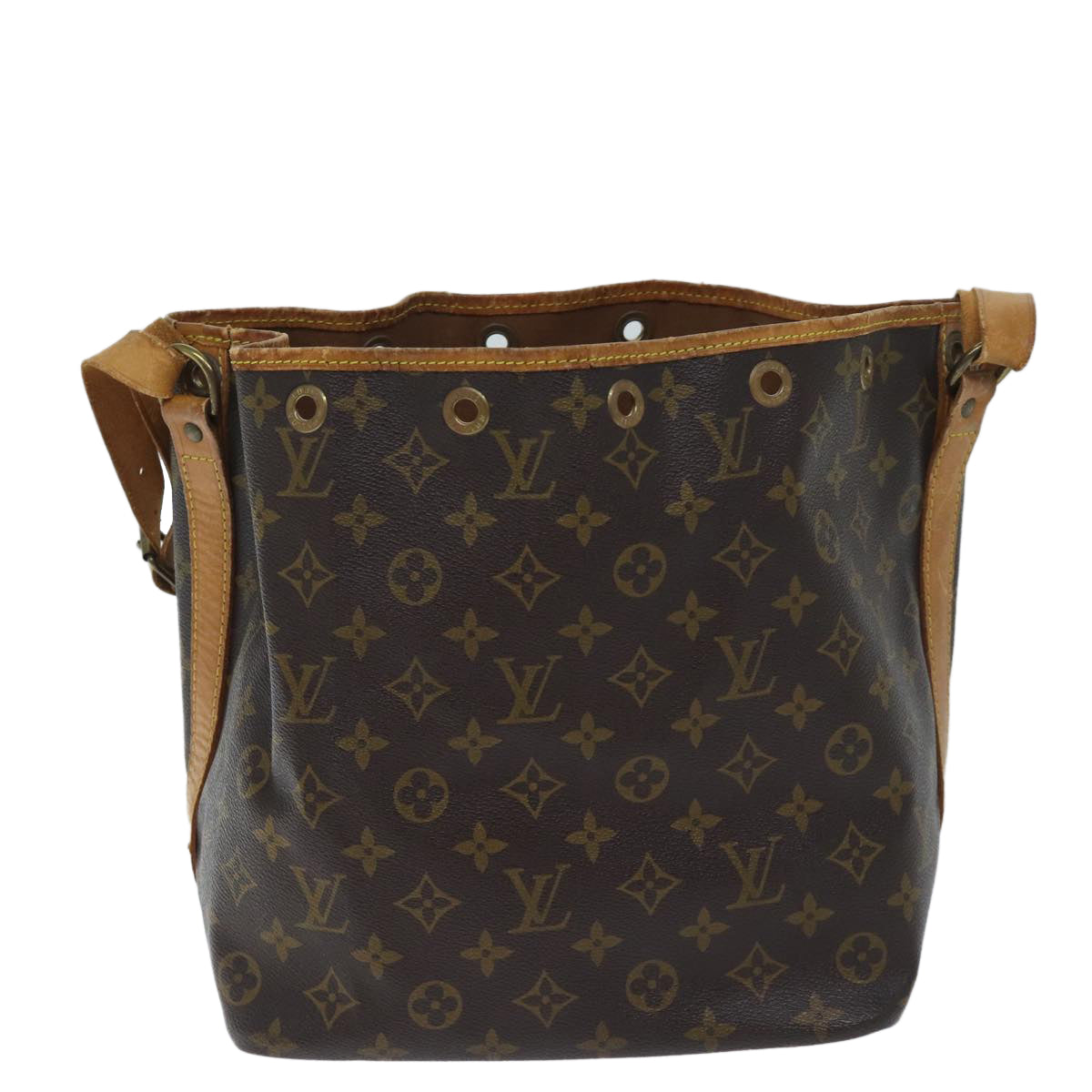 LOUIS VUITTON Monogram Petit Noe Shoulder Bag M42226 LV ep3930