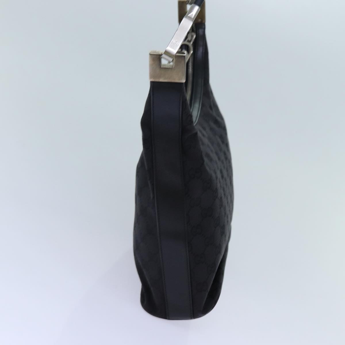 Luxury Gucci Trending 2025 GG Canvas Shoulder Bag Black 001 3814  ep3960
