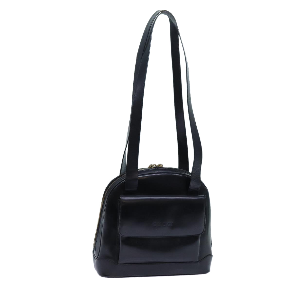 Luxury Gucci Trending 2025 Bamboo Shoulder Bag Patent leather Black  ep3966
