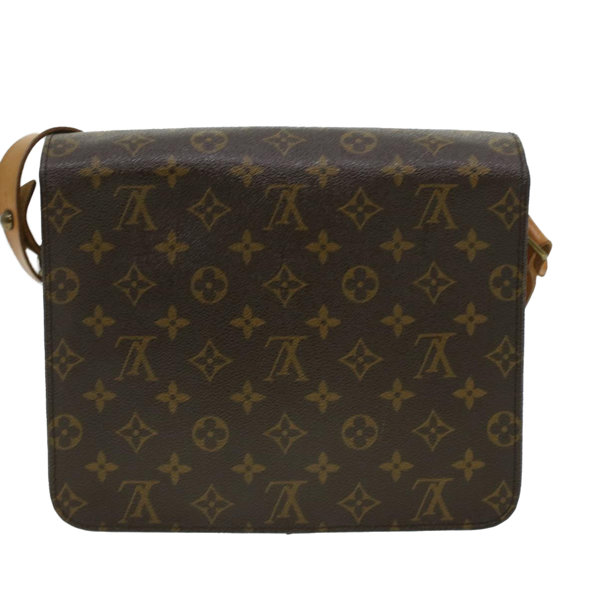 LOUIS VUITTON Monogram Cartouchiere GM Shoulder Bag M51252 LV ep397
