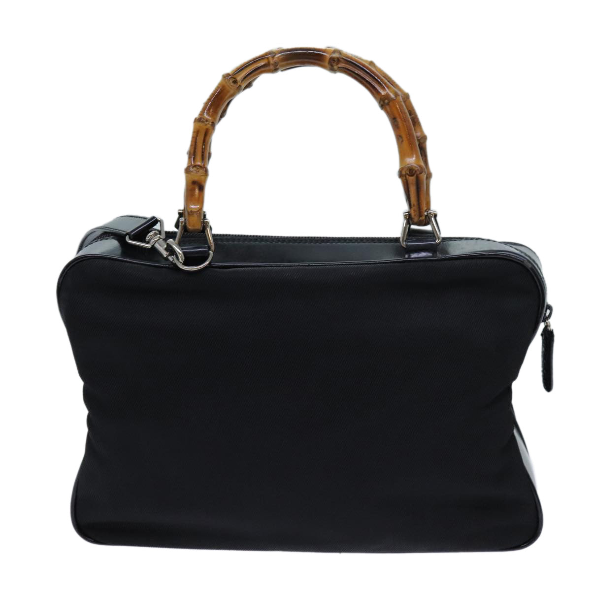 Luxury Gucci Trending 2025 Bamboo Hand Bag Nylon 2way Black 000 2040 0538  ep3984