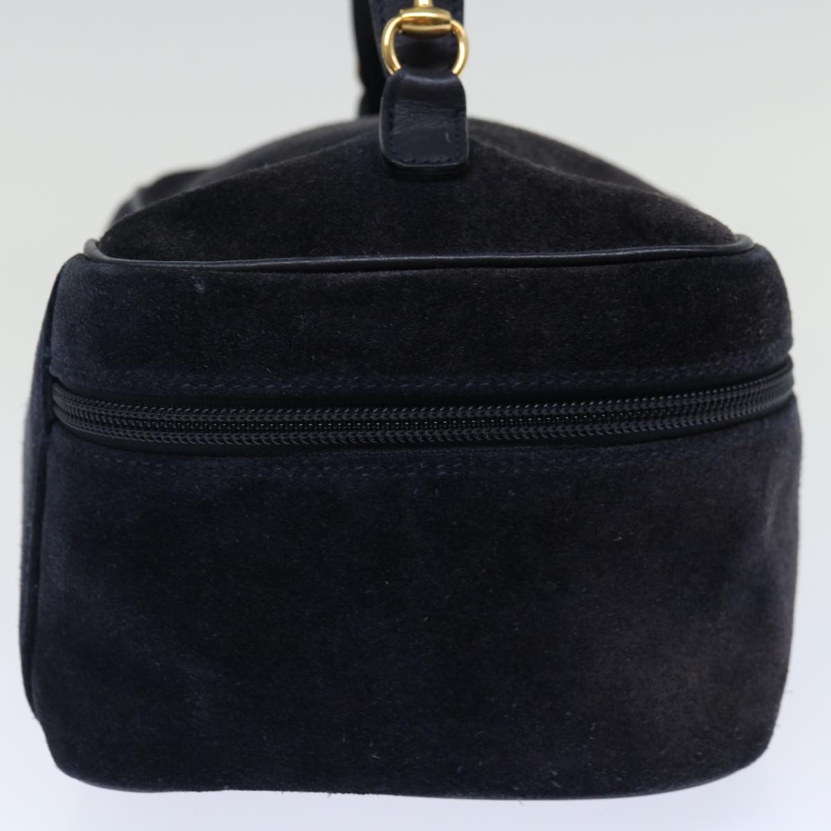 Luxury Gucci Trending 2025 Vanity Cosmetic Pouch Suede Navy 032 1705 0140  ep3985
